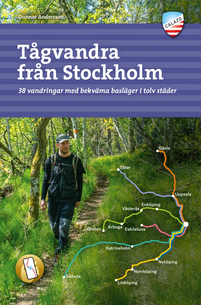 Tågvandra från Stockholm; Gunnar Andersson; 2024
