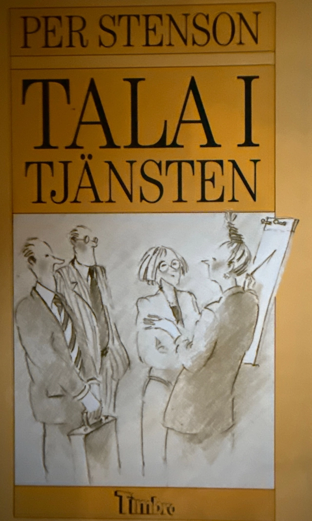 Tala i tjänsten; Per Stenson; 1991