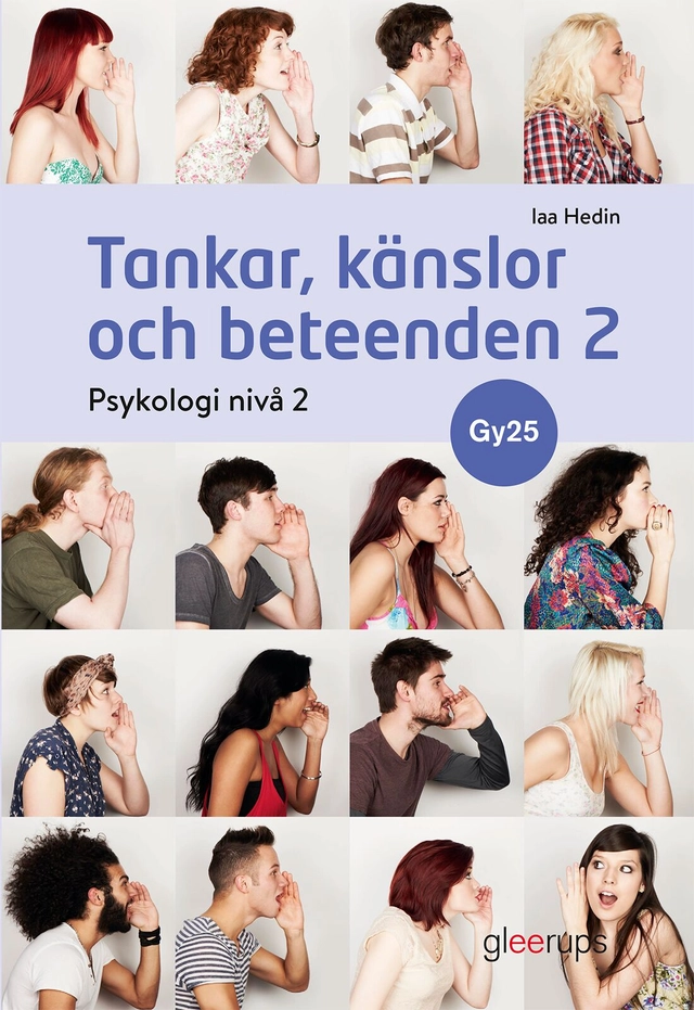 Tankar, känslor och beteenden 2 Psykologi nivå 2 - Gy25; Iaa Hedin; 2025