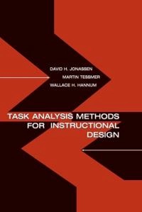 Task analysis methods for instructional design; David H. Jonassen; 1999
