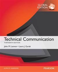 Technical communication; John M. Lannon; 2015