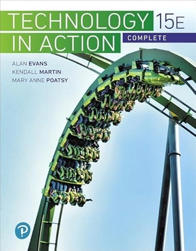 Technology in action : complete; (Alan D.) Alan Evans; 2020
