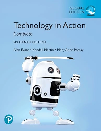 Technology In Action Complete + MyLab IT with Pearson eText, Global Edition; Alan Evans, Kendall Martin, Mary Poatsy; 2021
