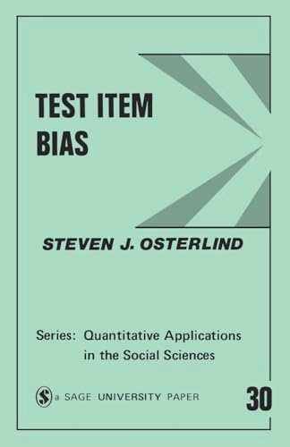 Test item bias; Steven J. Osterlind; 1983
