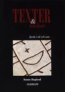 Texter & tankar · Språk i tid och rum; Svante Skoglund; 2000