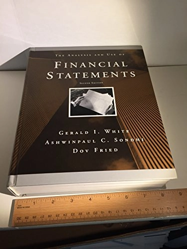 The analysis and use of financial statements; Gerald I. White; 1998