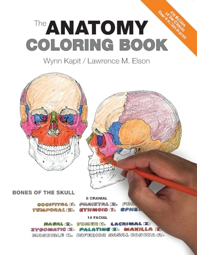 The anatomy coloring book; Wynn Kapit; 2014