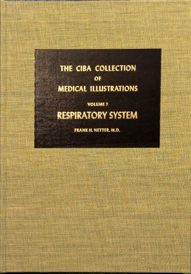 The Ciba Collection of Medical Illustrations – Vol 7 Respiratory System; Frank H Netter; 1980