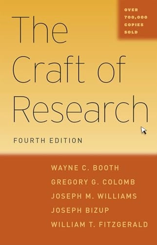 The craft of research; Booth; 2016