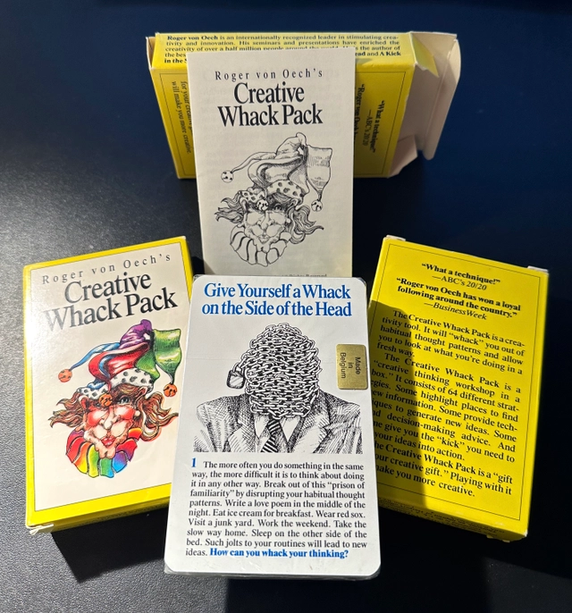 The Creative Whack Pack; Roger Von Oech; 1991