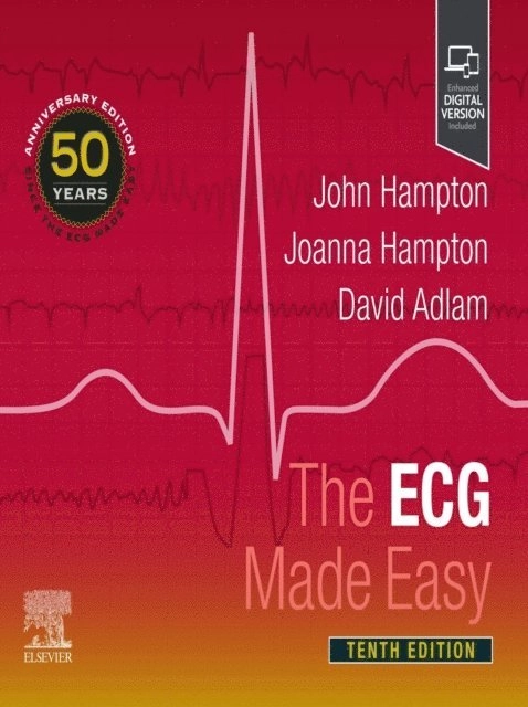 The ECG Made Easy; John R. Hampton, David. Adlam, Joanna Hampton; 2024