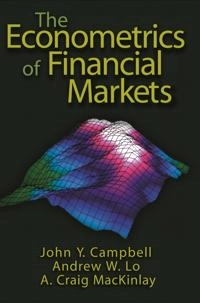 The econometrics of financial markets; John Y. Campbell; 1997