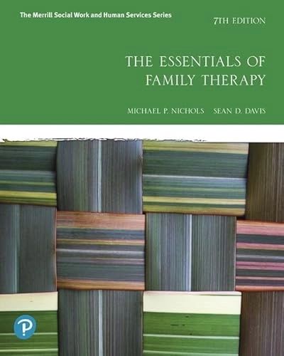 The essentials of family therapy; Michael P. Nichols; 2020