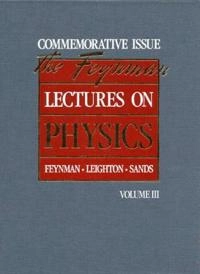 The Feynman lectures on physics; Richard Phillips Feynman; 1989