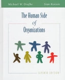 The human side of organizations; Michael W. Drafke; 1998