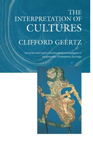 The interpretation of cultures : selected essays; Clifford Geertz; 1993