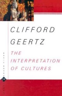 The interpretation of cultures : selected essays; Clifford Geertz; 1973