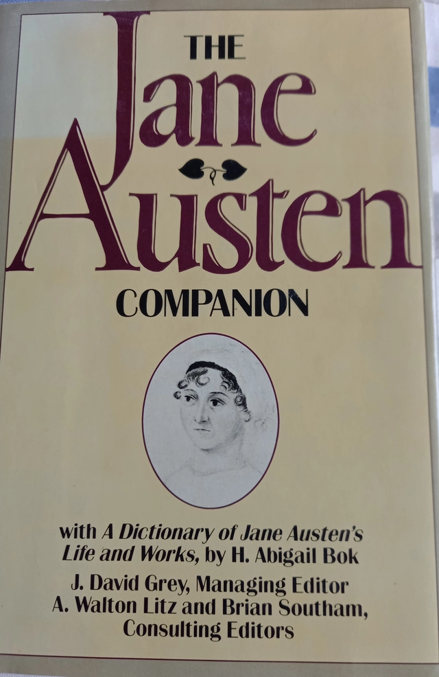 The Jane Austen Companion; David J. Grey; 1986