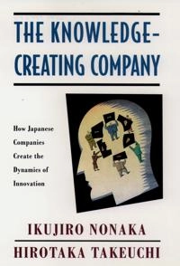 The knowledge-creating company : how Japanese companies create the dynamics of innovation; Ikujirō Nonaka; 1995