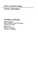 The limitations of social research; Marten Dorrington Shipman