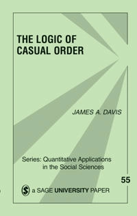 The logic of causal order; James A. Davis; 1985