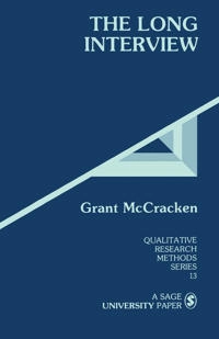 The long interview; Grant David McCracken; 1988