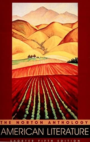 The Norton anthology of American literature; Bruce Michelson; 1999