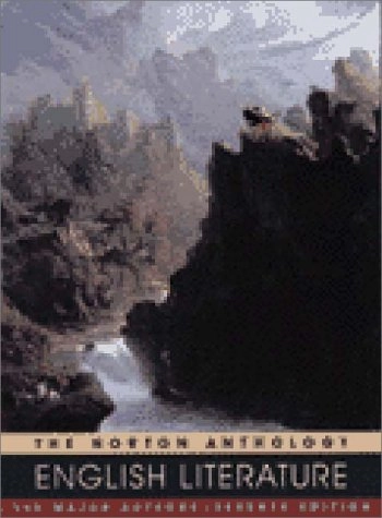 The Norton anthology of English literature : the major authors; (Meyer Howard) M .H. Abrams; 2001