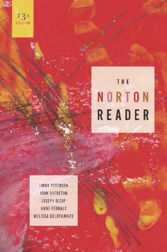The Norton reader : an anthology of nonfiction; Anne Fernald; 2011