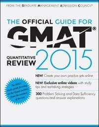 The Official Guide for GMAT Quantitative Review 2015 with Online Question B; Graduate Management Admission Council; 2014