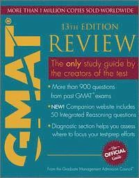 The Official Guide for GMAT Review; Graduate Management Admission Council; 2012