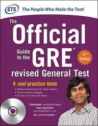 The official guide to the GRE revised general test; N Educational Testing Service, A; 2012