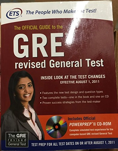 The official guide to the GRE revised general test : inside look at the test changes effective August 1, 2011; Educational Testing Service; 2010