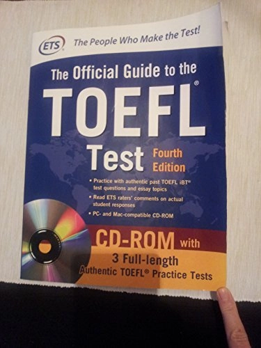 The official guide to the TOEFL test; Educational Testing Service Research Statistics Group, Educational Testing Service; 2012
