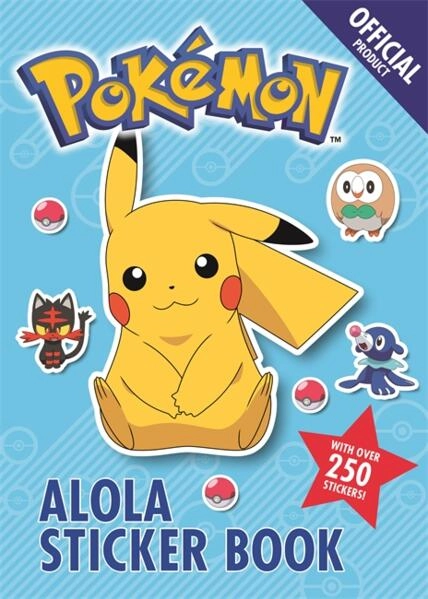 The Official Pokémon Alola Sticker Book; Pokémon; 2019