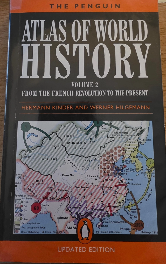 The Penguin atlas of world history - Volume 2; Hermann Kinder; 1995