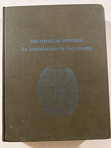 The physical universe : an introduction to astronomy; Frank H. Shu; 1982