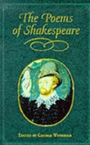 The Poems of Shakespeare; William Shakespeare; 1994