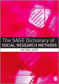 The Sage dictionary of social research methods; Victor Jupp; 2006