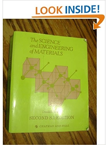 The science and engineering of materials; Donald R. Askeland; 1990