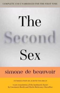 The second sex; Simone de Beauvoir; 2011