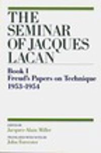 The seminar of Jacques Lacan; Lacan; 1991