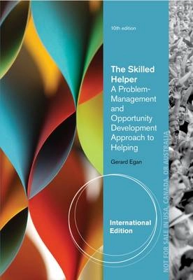 The Skilled Helper International Edition; G Egan; 2012