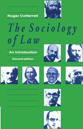 The sociology of law : an introduction; Roger Cotterrell; 1992