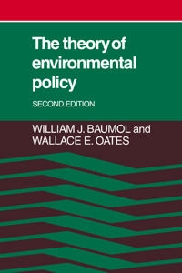 The theory of environmental policy; William J. Baumol; 1988