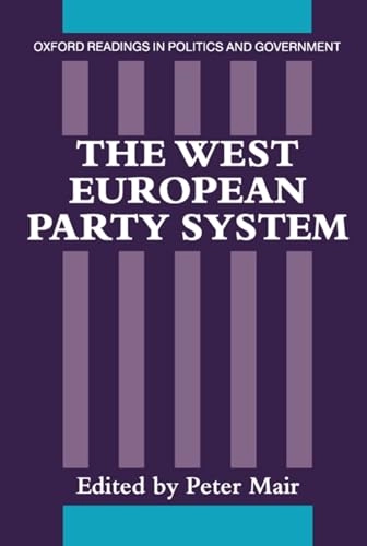 The West European party system; Peter Mair; 1990