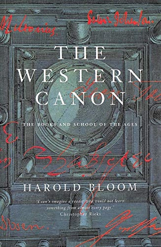 The Western canon : the books and school of the ages; Harold Bloom; 1995