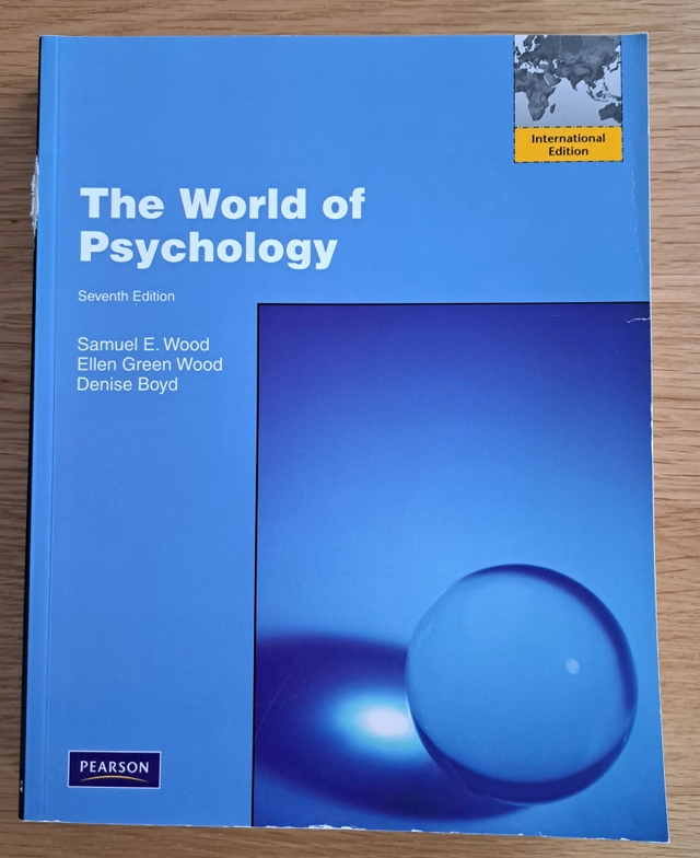 THE WORLD OF PSYCHOLOGY; Samuel E. Wood; 2010