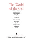 The world of the cell; Wayne M. Becker; 1991