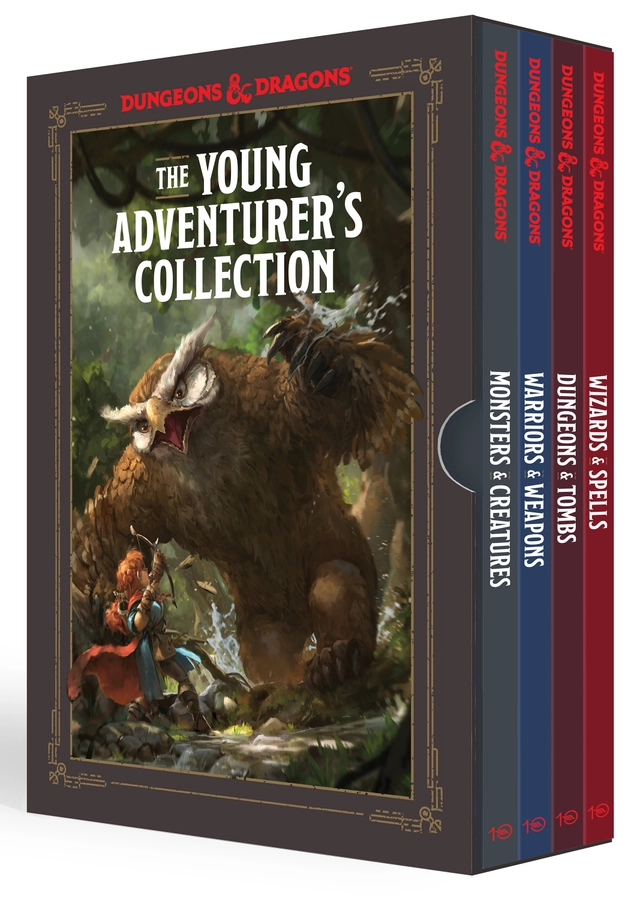 The Young Adventurer's Collection [Dungeons & Dragons 4-Book Boxed Set]; Jim Zub; 2020
